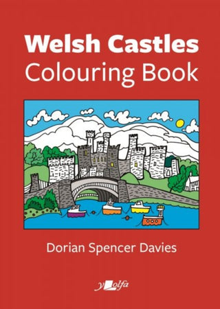 Cover image for 9781784616779 - Welsh Castles Colouring Book