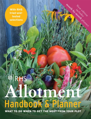 Cover image for 9781784721459 - RHS Allotment Handbook & Planner
