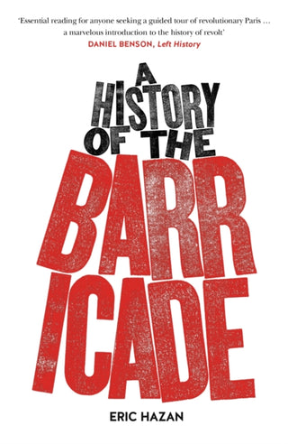Cover image for 9781784781286 - A History of the Barricade