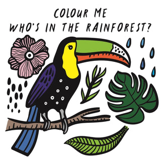 Cover image for 9781784930950 - Colour Me: Who’s in the Rainforest?