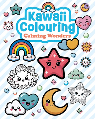 Cover image for 9781784947446 - Kawaii Colouring: Calming Wonders