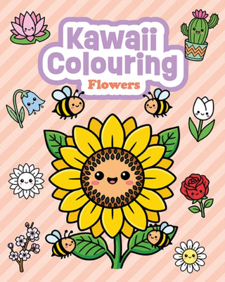 Cover image for 9781784947583 - Kawaii Colouring: Flowers