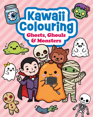 Cover image for 9781784947606 - Kawaii Colouring: Ghosts, Ghouls & Monsters