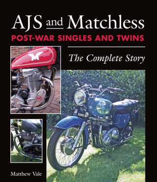 Cover image for 9781785001956 - AJS and Matchless Post-War Singles and Twins