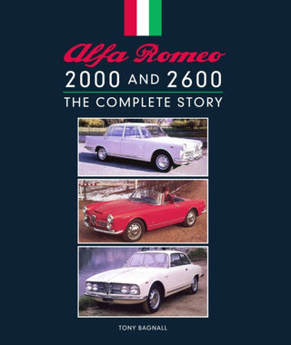 Cover image for 9781785006319 - Alfa Romeo 2000 and 2600