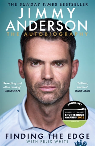 Cover image for 9781785123559 - Jimmy Anderson: Finding the Edge: SHORTLISTED FOR THE WILLIAM HILL SPORTS BOOK OF THE YEAR AWARD 2025