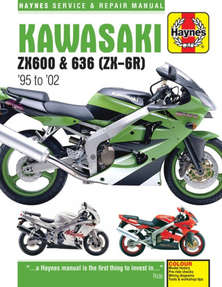 Cover image for 9781785210006 - Kawasaki ZX-6R Ninja (95 - 02)