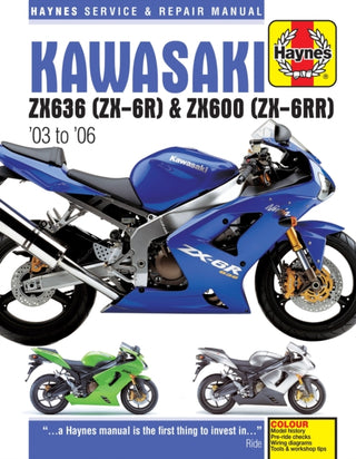 Cover image for 9781785210136 - Kawasaki ZX-6R (03-06)