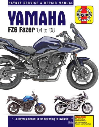 Cover image for 9781785210426 - Yamaha FZ6 Fazer(04-08)