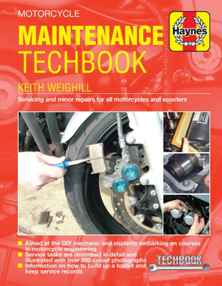 Cover image for 9781785210471 - Motorcycle Maintenance Techbook
