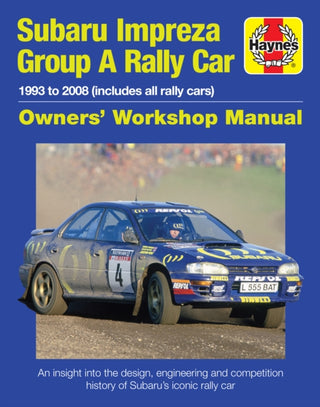 Cover image for 9781785211102 - Subaru Impreza Group A Rally Car Owners' Workshop Manual
