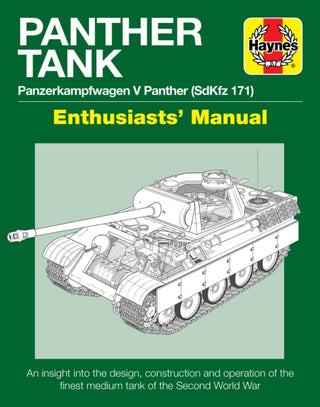 Cover image for 9781785212147 - Panther Tank Manual