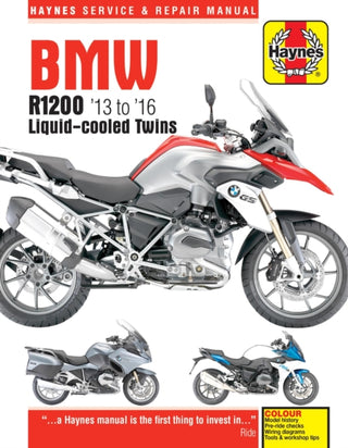 Cover image for 9781785212819 - BMW R1200 dohc liquid-cooled Twins (13 - 16) Haynes Repair Manual