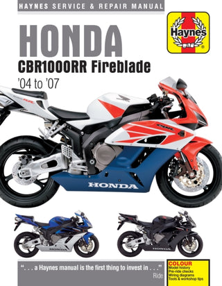 Cover image for 9781785212970 - Honda CBR1000RR (04 -07)