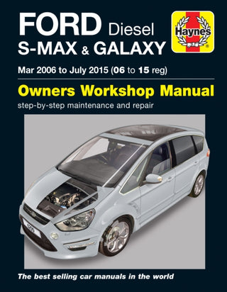 Cover image for 9781785212994 - Ford S-MAX & Galaxy Diesel (Mar 06 - July 15) Haynes Repair Manual