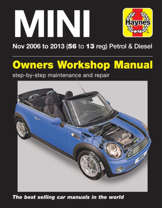 Cover image for 9781785213649 - MINI Petrol & Diesel (Nov 06 - 13) Haynes Repair Manual