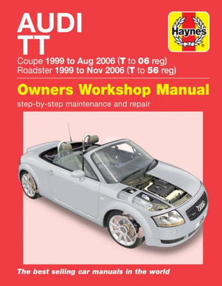 Cover image for 9781785213694 - Audi TT (99 to 06) T to 56 Haynes Repair Manual