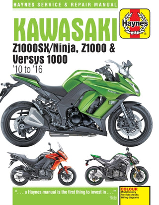 Cover image for 9781785213779 - Kawasaki Z1000, Z1000SX & Versys ('10 - '16)