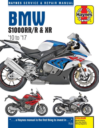 Cover image for 9781785214004 - BMW S1000RR/R & XR Service & Repair Manual (2010 to 2017)