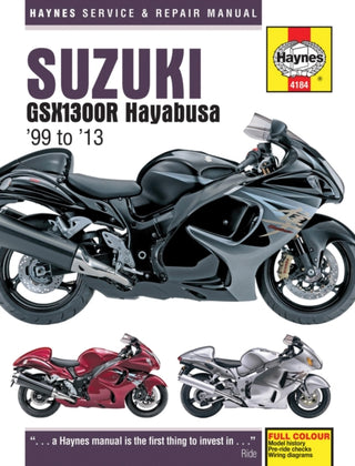 Cover image for 9781785214042 - Suzuki GSX 1300R Hayabusa (99-13)