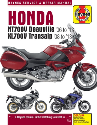 Cover image for 9781785214059 - Honda NT700V Deauville & XL700V Transalp (06 - 13)