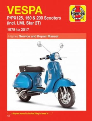 Supplemental image for 9781785214356 - Vespa P/PX125, 150 & 200 Scooters (incl. LML Star 2T) (78-17)