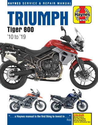 Cover image for 9781785214561 - Triumph Tiger 800 (10 -19)
