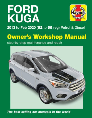 Supplemental image for 9781785214646 - Ford Kuga 2013 - Feb 2020 (62 to 69) Haynes Repair Manual