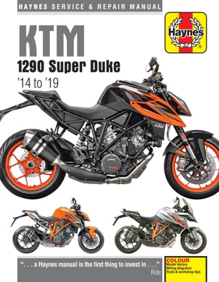 Cover image for 9781785214738 - KTM 1290 Super Duke (14-19)