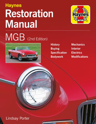 Cover image for 9781785218552 - MGB Restoration Manual