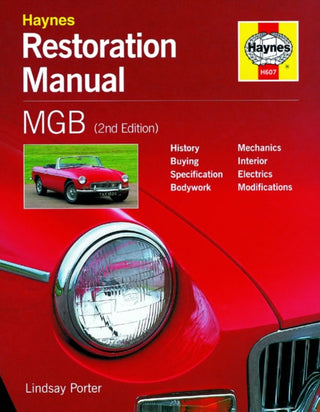 Cover image for 9781785218552 - MGB Restoration Manual