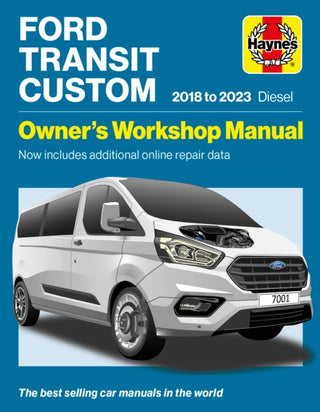Cover image for 9781785218682 - Ford Transit Tourneo Custom 2018-2023 Diesel