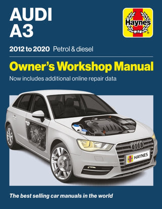 Cover image for 9781785219337 - Audi A3 2012 - 2020 Petrol & Diesel