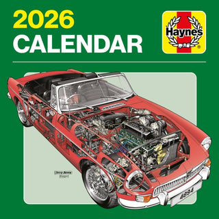 Cover image for 9781785219429 - Haynes Calendar 2026