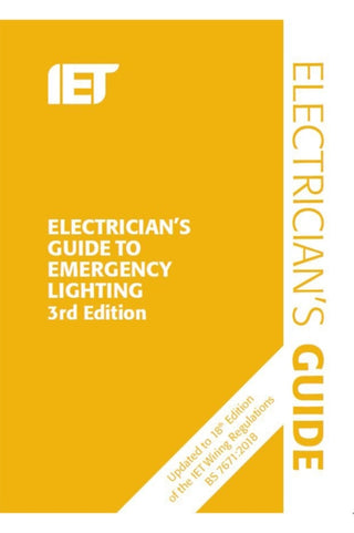 Cover image for 9781785616136 - Electrician's Guide to Emergency Lighting