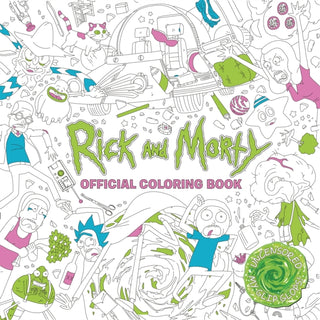 Cover image for 9781785655623 - Rick and Morty Official Coloring Book