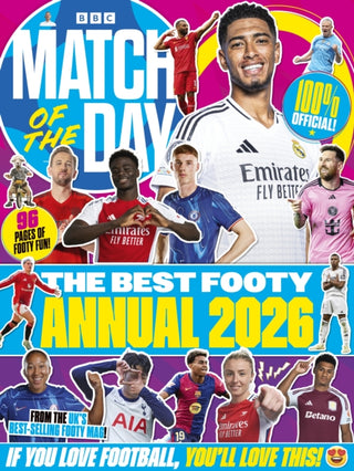 Cover image for 9781785948398 - Match of the Day Annual 2026