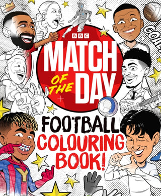 Cover image for 9781785949869 - The Match of the Day Football Colouring Book