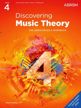 Cover image for 9781786013484 - Discovering Music Theory, The ABRSM Grade 4 Workbook