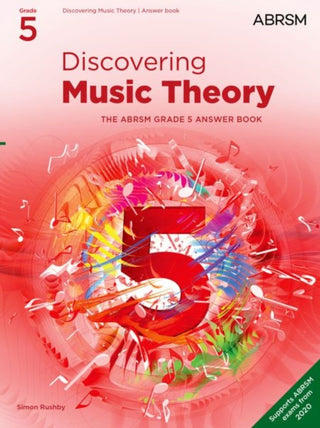 Cover image for 9781786013545 - Discovering Music Theory, The ABRSM Grade 5 Answer Book