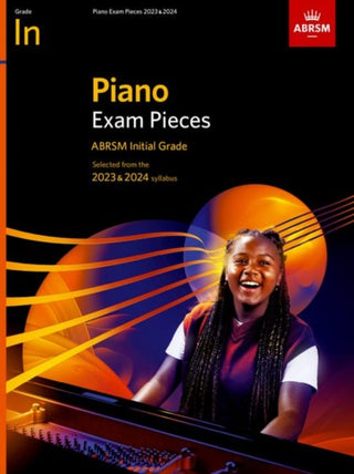 Cover image for 9781786014627 - Piano Exam Pieces 2023 & 2024, ABRSM Initial Grade