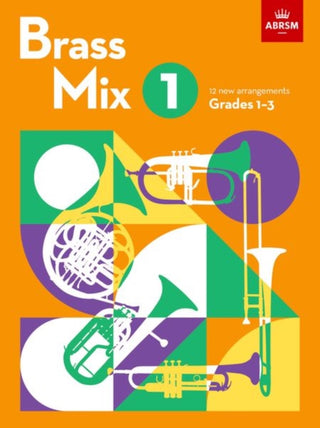 Cover image for 9781786015198 - Brass Mix, Book 1