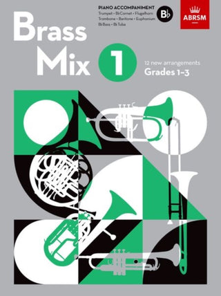 Cover image for 9781786015204 - Brass Mix, Book 1, Piano Accompaniment B flat