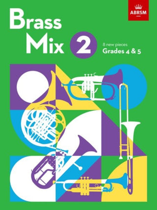 Cover image for 9781786015235 - Brass Mix, Book 2