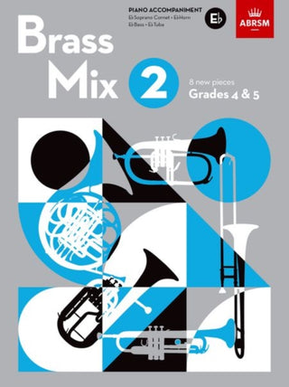 Cover image for 9781786015259 - Brass Mix, Book 2, Piano Accompaniment E flat