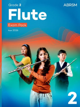 Cover image for 9781786016492 - Flute Exam Pack from 2026, ABRSM Grade 2