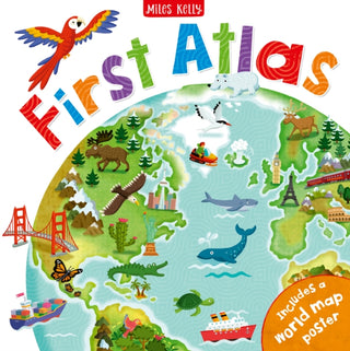 Cover image for 9781786172242 - First Atlas Book