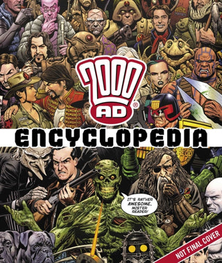 Supplemental image for 9781786185617 - 2000 AD Encyclopedia