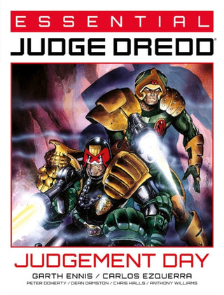 Cover image for 9781786187789 - Essential Judge Dredd: Judgement Day