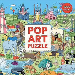 Cover image for 9781786277534 - Pop Art Puzzle 1000 Piece Puzzle